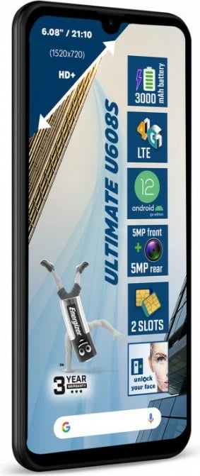 Celular Energizer Ultimate U608S, 2GB RAM, 32GB, Dual SIM, Zi