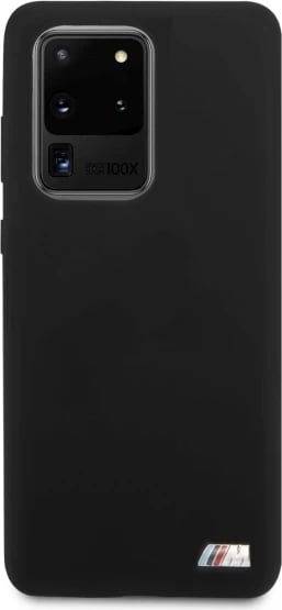 Mbështjellës BMW Silicone M Collection për Samsung Galaxy S20 Ultra, i zi