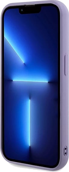 Mbështjellës Guess Sequin Script Metal për iPhone 14 Pro Max, vjollcë