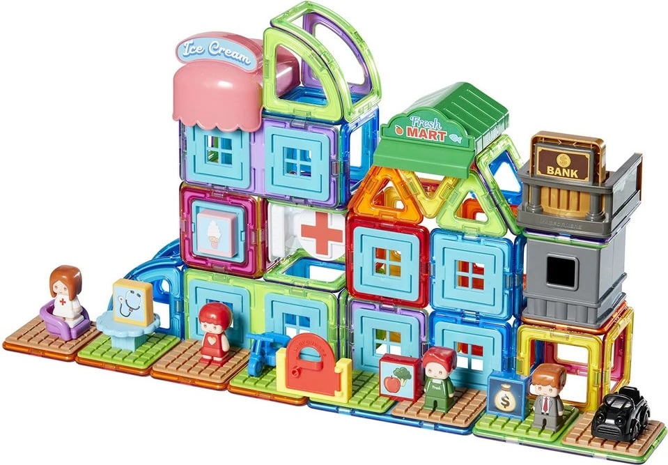 Set lodrash Magformers 717008, për ndërtim, shumëngjyrësh