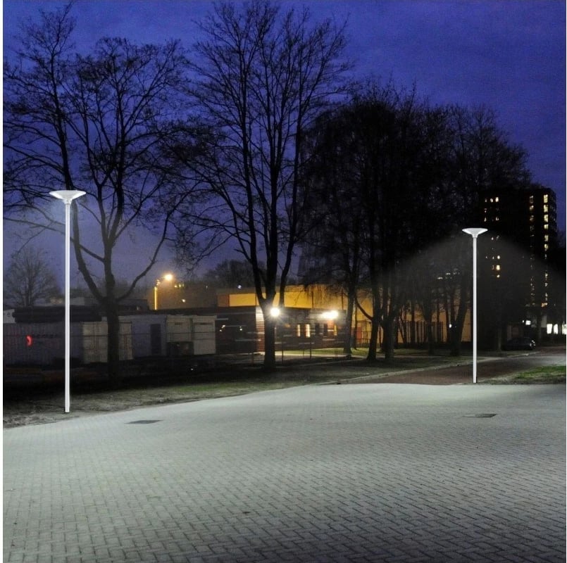 Ndriçues PowerNeed SLL12, LED, për jashtë, Argjendtë