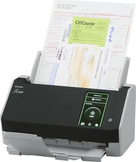Skaner Ricoh fi-8040, 210 x 297 mm, 600 x 600 DPI, 24 bit, 8 bit, 40 ppm, 80 ipm