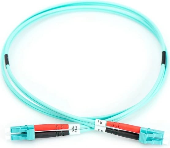 Kabllo optike patch cord Digitus DK-2533-03/3, LC-LC, 3m, Turquoise