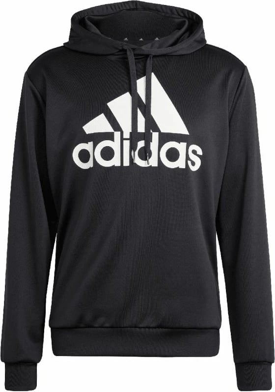 Trenerka me kapuç për meshkuj adidas, e zezë
