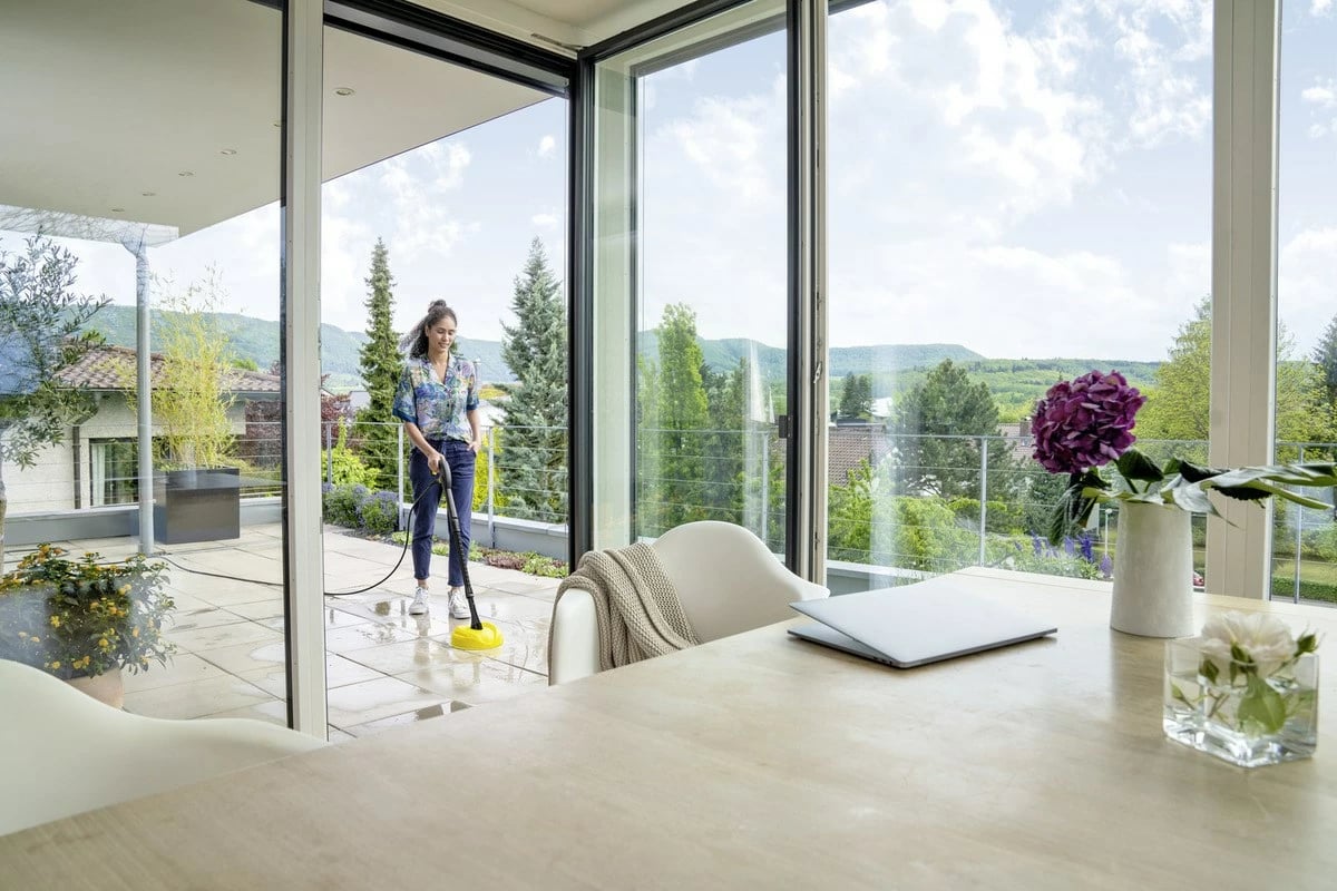 Pastrues me presion Karcher K 2 POWER CONTROL HOME, Elektrik, 360 l/h, Zi, Verdhë