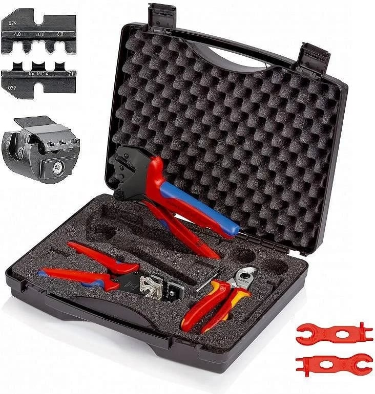Set veglash KNIPEX Multi-Contact 4, 7 pjesë