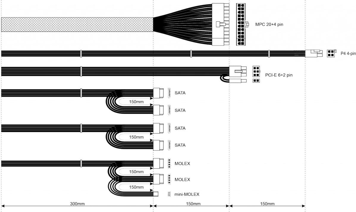Kasë furnizimi AKYGA AK-B1-600, 600W, ATX, Gri
