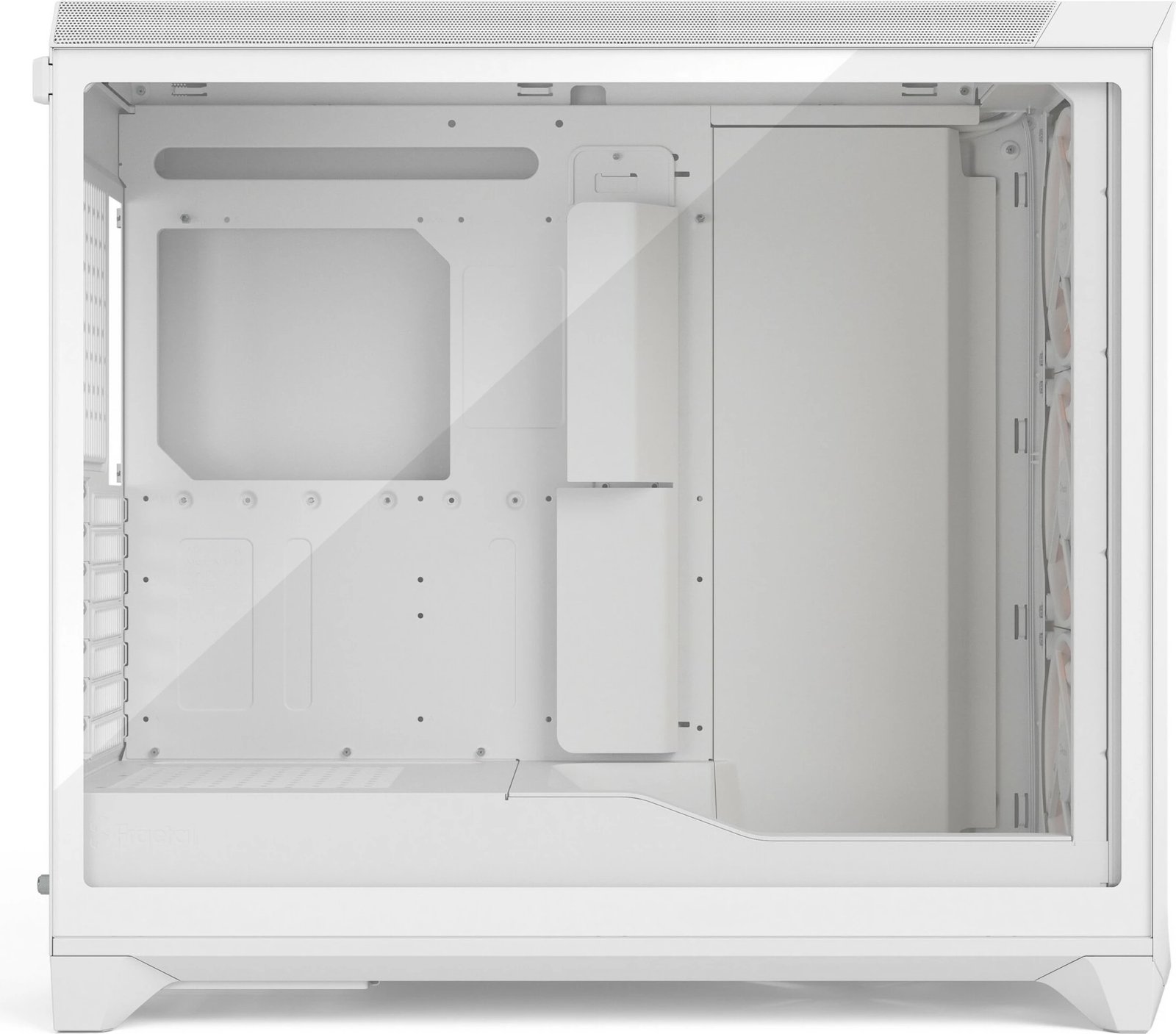 Kasë Fractal Design Meshify 3 XL, midi tower, RGB, xham i temperuar, e bardhë