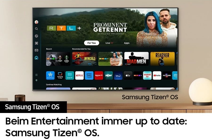Smart TV Samsung GU55DU7199U 55 inç, Crystal UHD, Wi-Fi, i zi