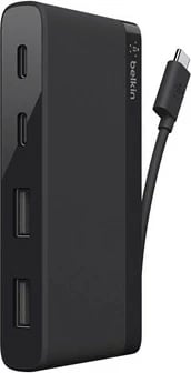 Hub USB-C Belkin 4-Port, 2x USB A, 2x USB C, i zi