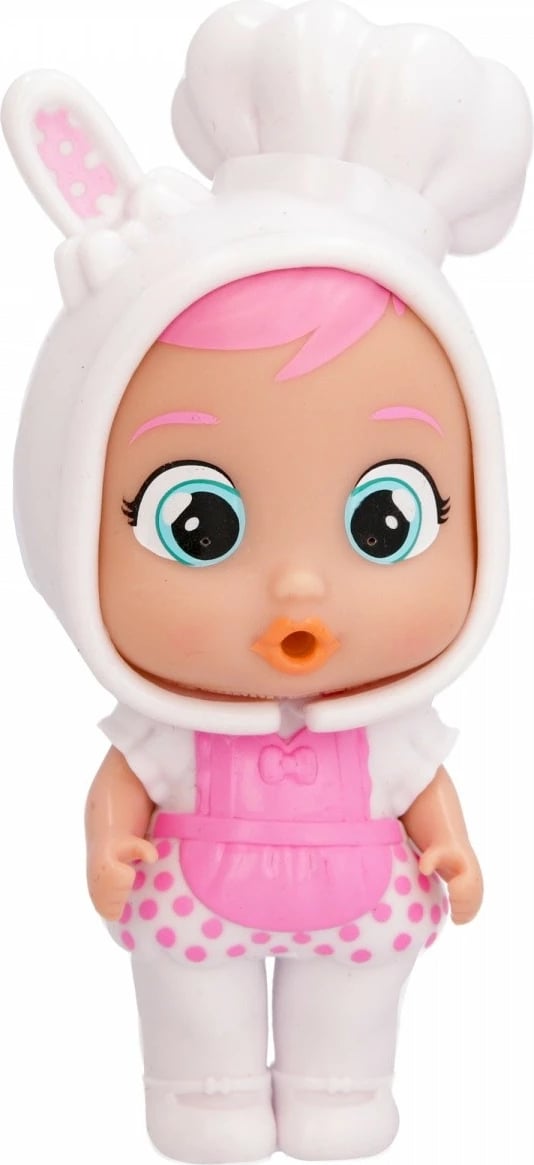 Kukull Cry Babies Magic Tears Di Stars Talent Coney, Tm Toys, plastikë, me aksesorë, rozë/bardhë