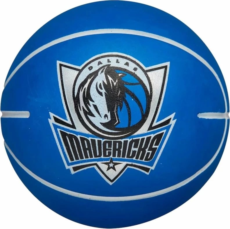 Top basketbolli për fëmijë Wilson, Dallas Mavericks, blu