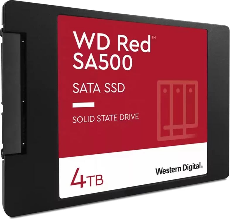 Disk i brendshëm SSD WD Red WDS400T2R0A 2.5" 4 TB Serial ATA III