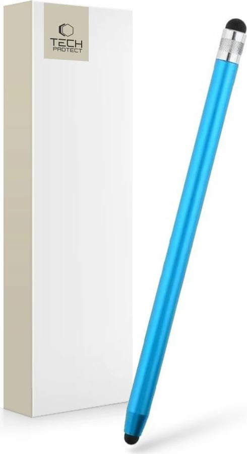 Stylus Tech-Protect Touch Stylus, për tabletë dhe celularë, Kaltër