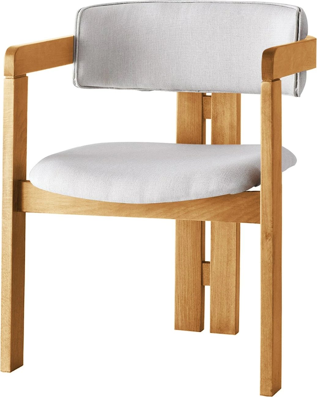 Karrige Skye Decor, krem dhe lis, CO-044