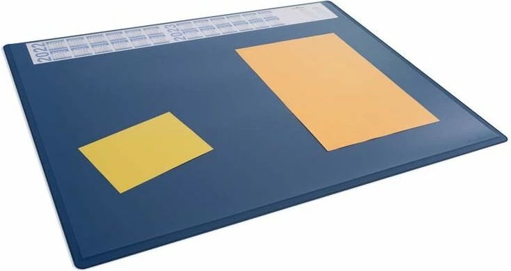 Mbrojtëse tavoline Durable 722307, polipropilen, 650x500mm, kaltër