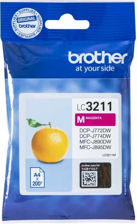 Patron bojë, Brother LC-3211M, origjinal, magenta