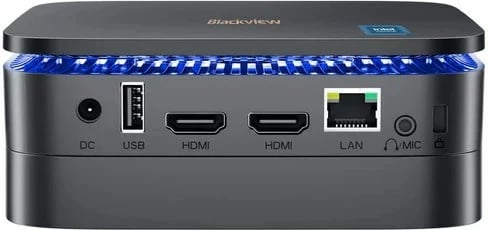 Kasë mini PC Blackview MP60 N150, 16 GB RAM, 1 TB SSD, Windows 11 Pro, e zezë