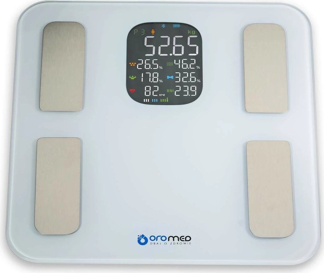 Peshore smart Oromed Gold-Bluetooth, ekran elektronik, aplikacion, e bardhë