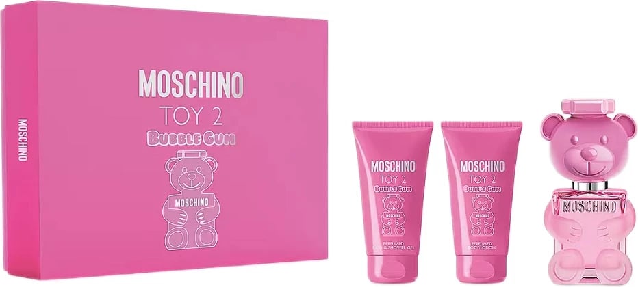 Set Eau de Toilette për femra Moschino Toy 2 Bubble Gum 3x50ml