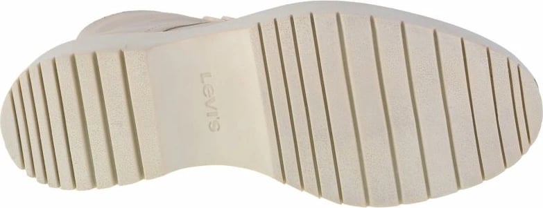 Këpucë të larta Levi's për femra, të bardha