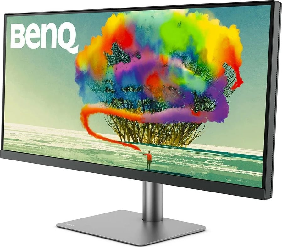 Monitor Benq PD3420Q, 34 inç, QHD, IPS, 5ms, HDMI/DP, Zezë/Çelik