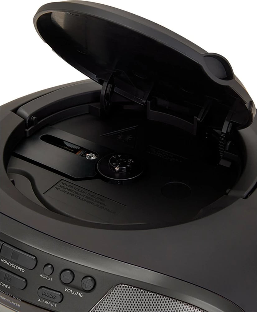 Boombox AIWA BBTU-400BK, CD/MP3, Bluetooth, USB, FM radio, E zezë/Gri