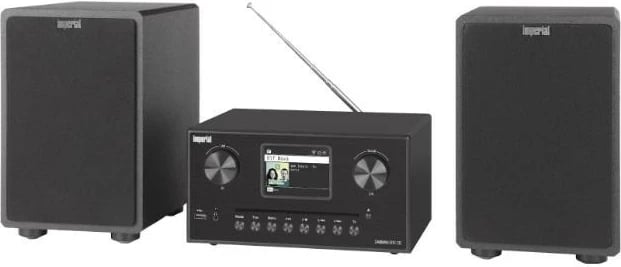 Sistem audio mikro për shtëpi Imperial DABMAN i310 CD, Bluetooth 5.1, FM, USB, i zi