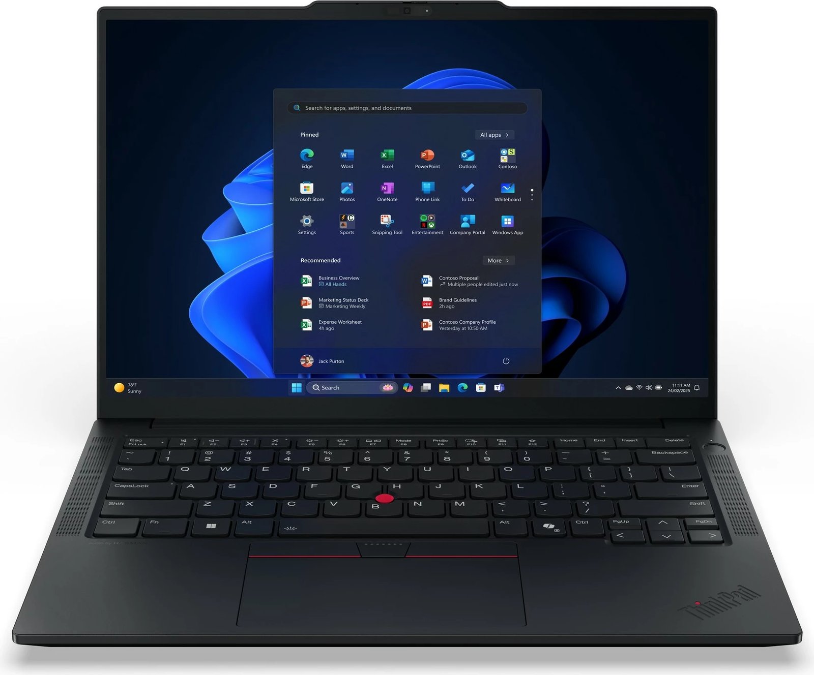 Kompjuter Lenovo ThinkPad E14 G7 Ultra7 255H, 32GB/1TB, 14 inç, 2.8K, zi