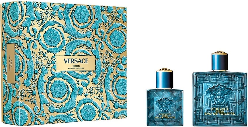 Eau de Toilette për meshkuj Versace Eros, 100ml + 30ml