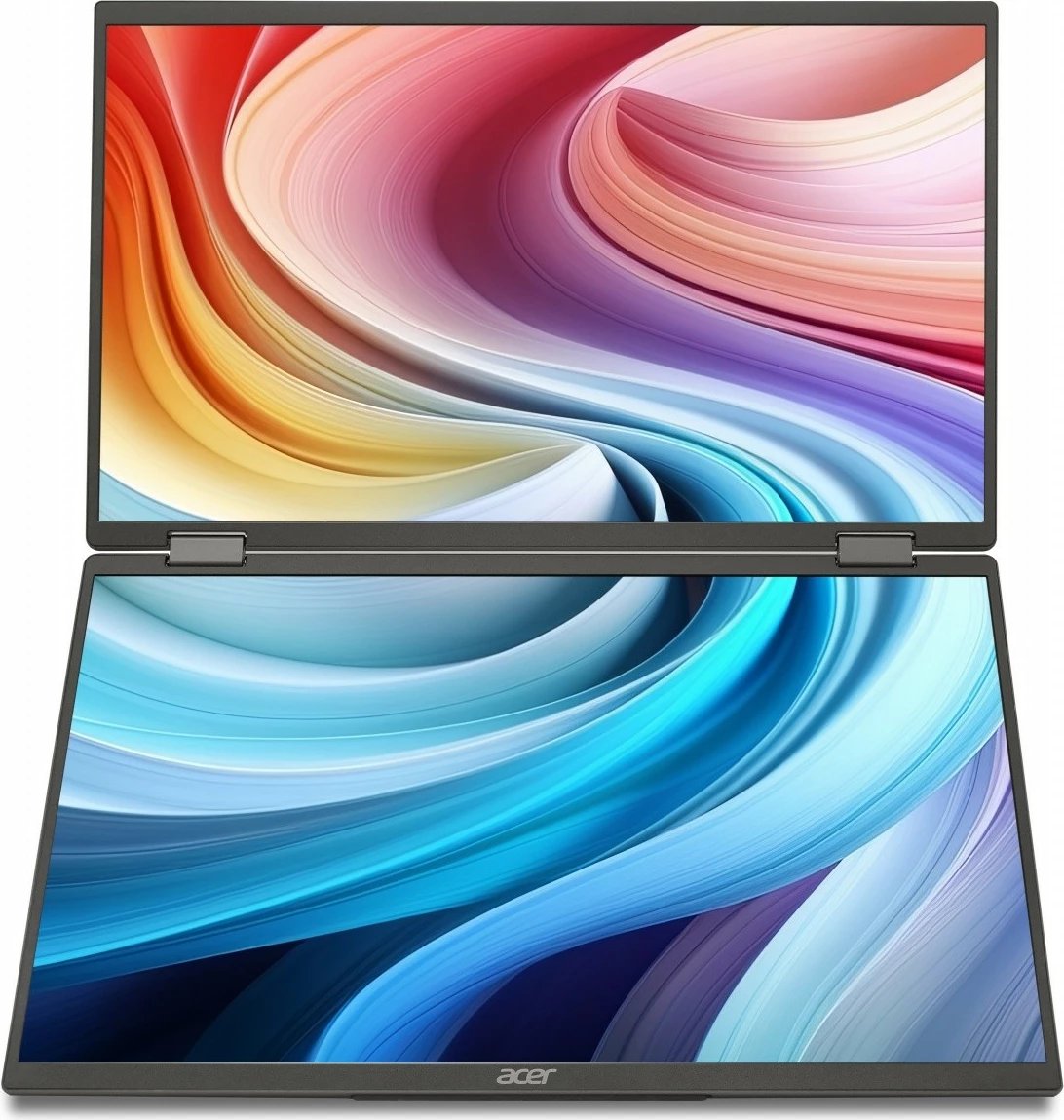 Monitor portativ Acer PD163Qbmiuux, 15.6", FHD, IPS, Dy ekrane, i zi