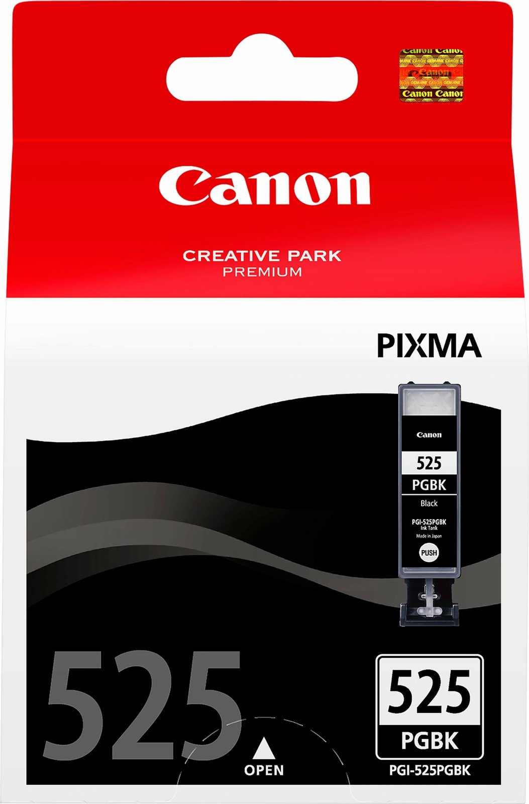 Karikator boje Canon PGI-525PGBK, Pigment i zi, 1 copë, 341 faqe