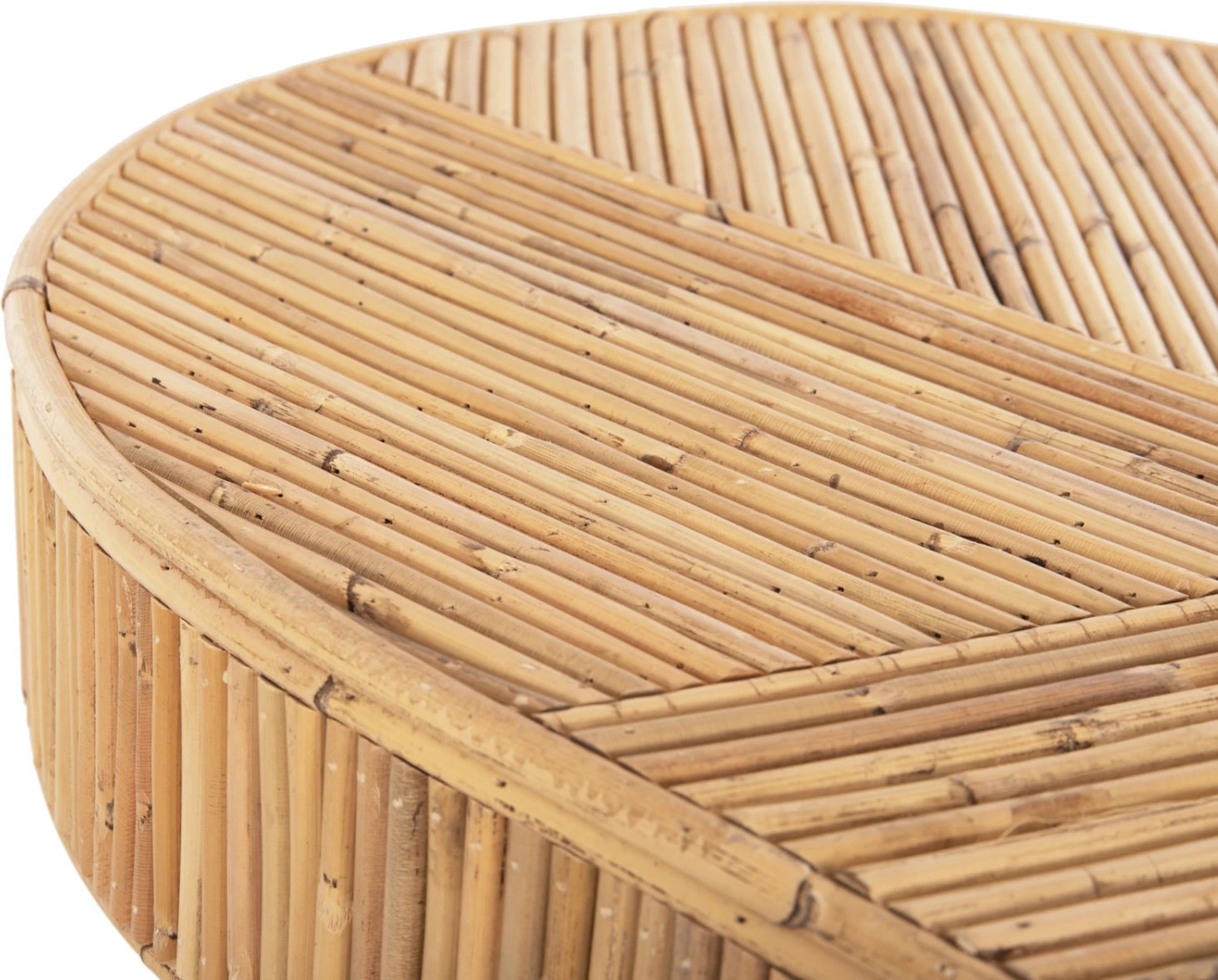 Konsolë ovale GATSBY FH9871 rattan natyral, ngjyrë natyrale, 110x45x74.5 cm