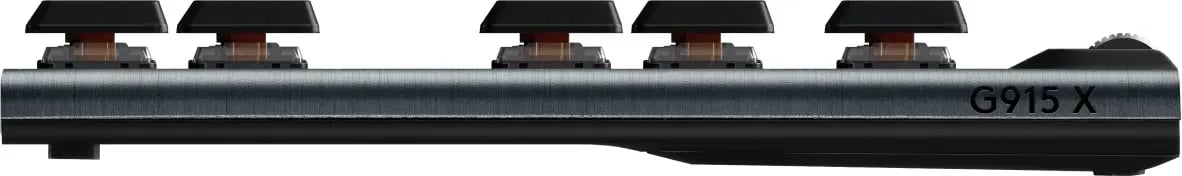 Tastierë Logitech G915 X TKL, RGB, wireless, e zezë