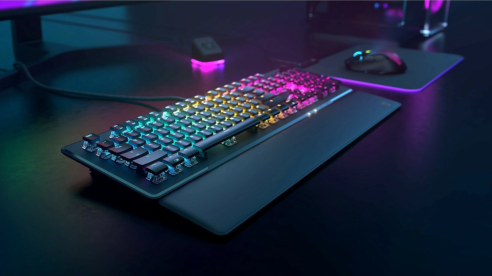 Tastierë mekanike Turtle Beach Vulcan II, full-size, RGB LED, me kabllo, e zezë