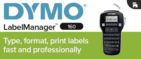 Printer i etiketave DYMO LabelManager LM160 laber printe, Wi-Fi, e zezë Printer i etiketave DYMO LabelManager LM160 laber printe, Wi-Fi, e zezë