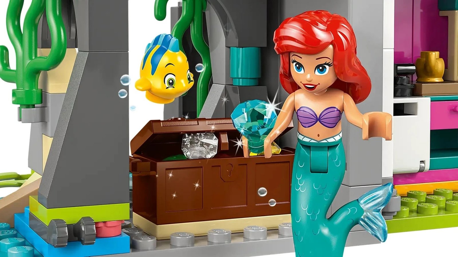 Set LEGO Disney Princesha, 43267, Kështjella dhe Kafshët Mbretërore, 787 pjesë