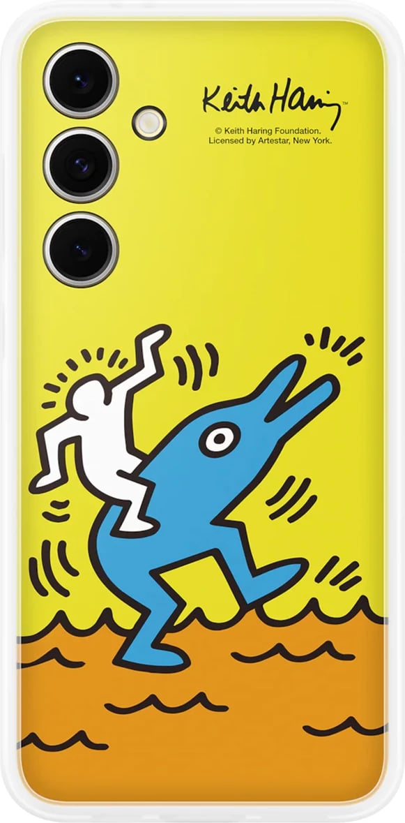 Mbështjellës Samsung Flipsuit Case EF-MS721CYEGWW për Galaxy S24 FE, e verdhë