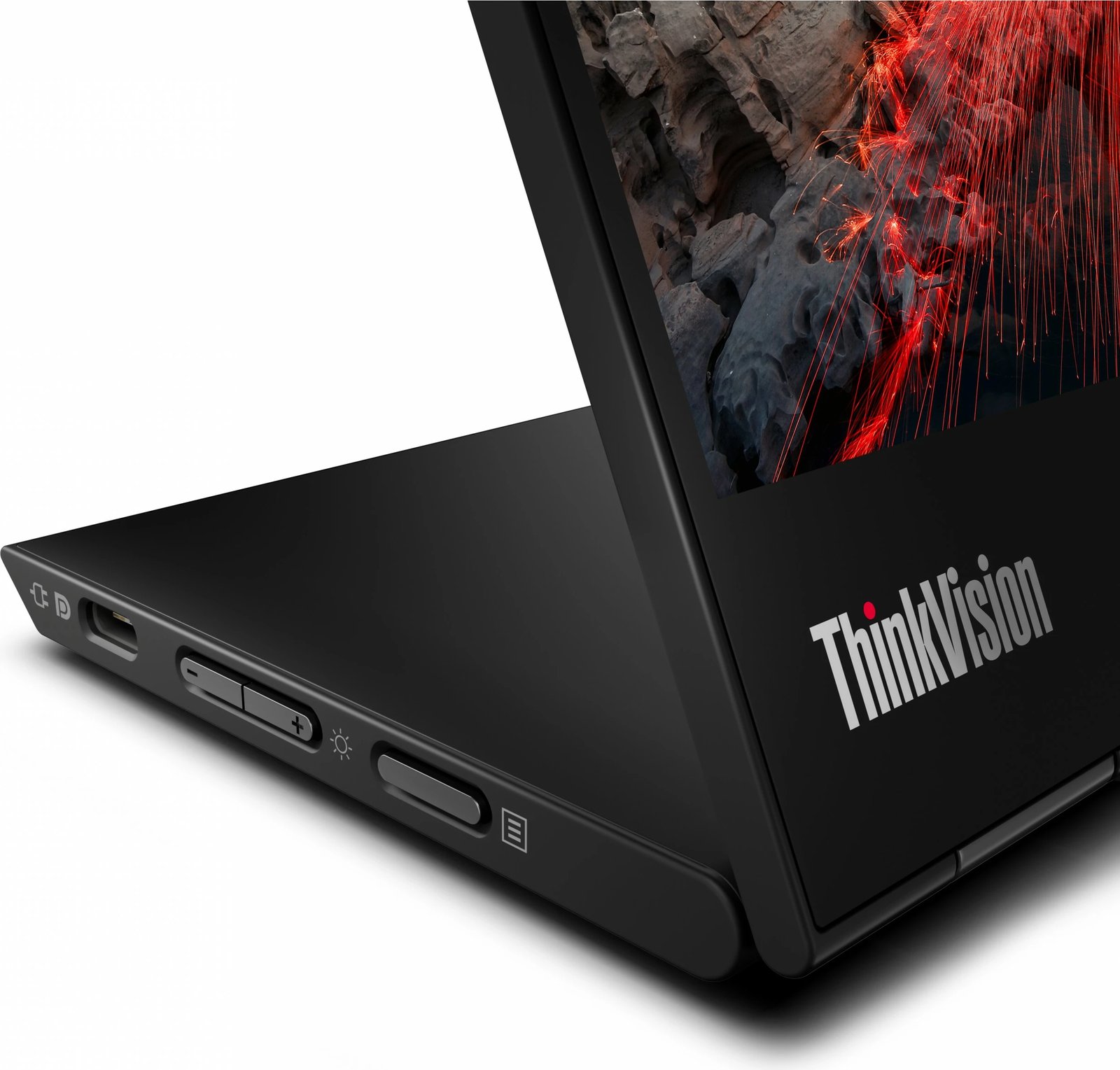 Monitor Lenovo ThinkVision M14t Gen 2, 35.6cm/14", Touch, 60Hz, Raven Black