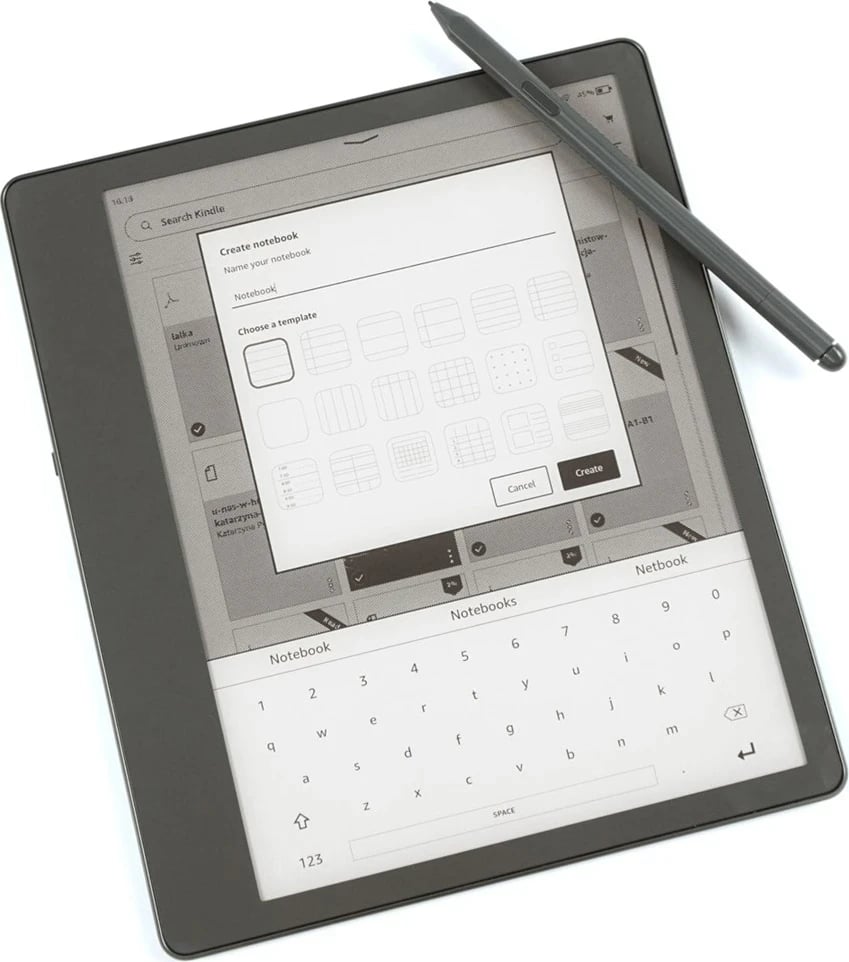 Ebook Kindle Scribe 10.2" 16GB me Pen Bazik, Gri Ebook Kindle Scribe 10.2" 16GB me Pen Bazik, Gri