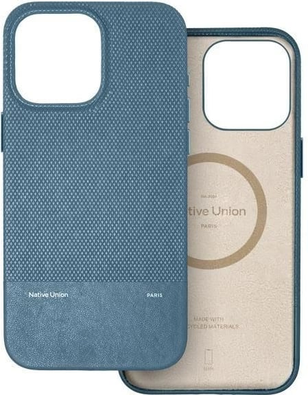 Mbështjellës Native Union (Re)Classic Case për iPhone, Blu