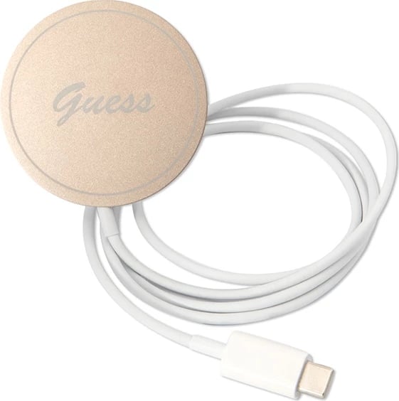 Set mbështjellës Guess GUBPN61H4EACSK me karikues wireless për iPhone 11, 6.1", MagSafe, zi