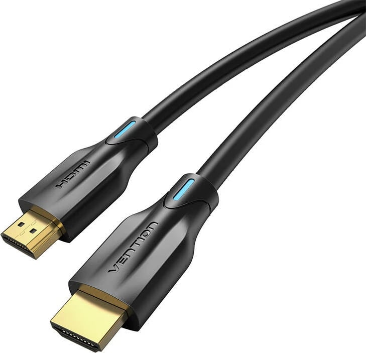 Kabllo HDMI 2.1 Vention AANBF, 1m, 8K 60Hz/4K 120Hz, e zezë
