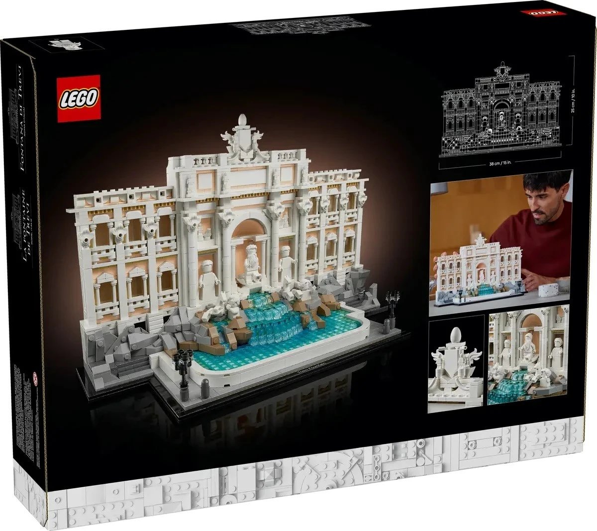 Lego Architecture 21062 Trevi Fountain