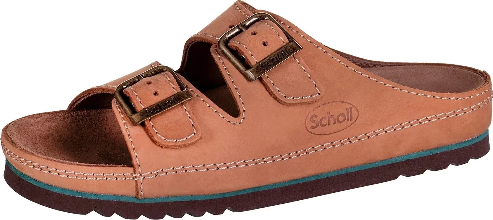 Flip-flops Mobilex Scholl Air Bag, unisex, për të rritur, ngjyrë bezhë, Nr. 40