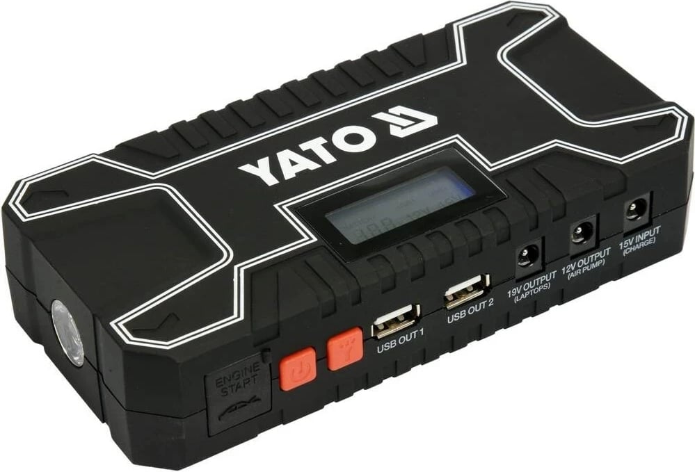 Powerbank YATO YT-83082, 12000mAh, E zezë