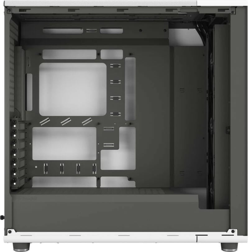 Kasë Fractal Design North XL RC Chalk White TG Clear, ATX, E-ATX, xham i temperuar, e bardhë
