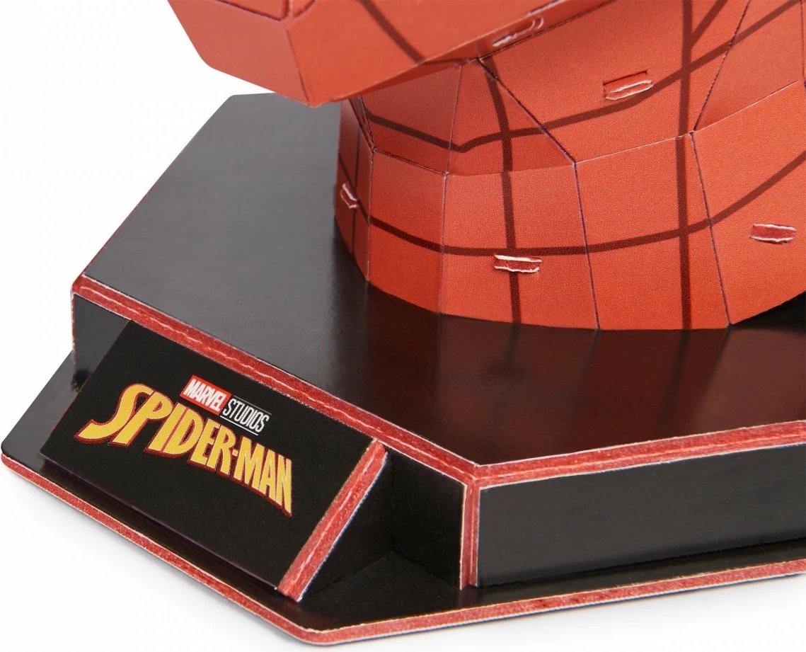 Puzzle 4D Spin Master Spider-Man Maskë, 82 pjesë, plastikë, kuqe