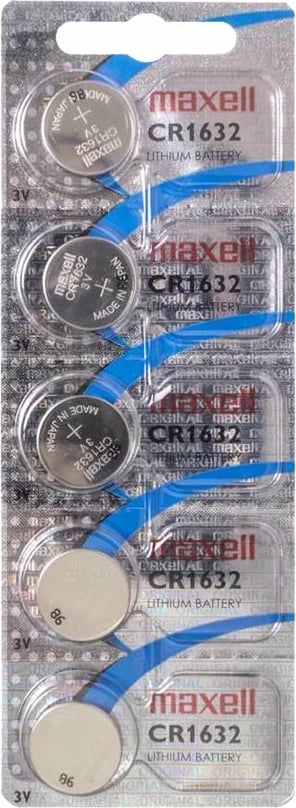 Bateri Maxell CR1632, 3V, 140mAh, paketim 5 copë