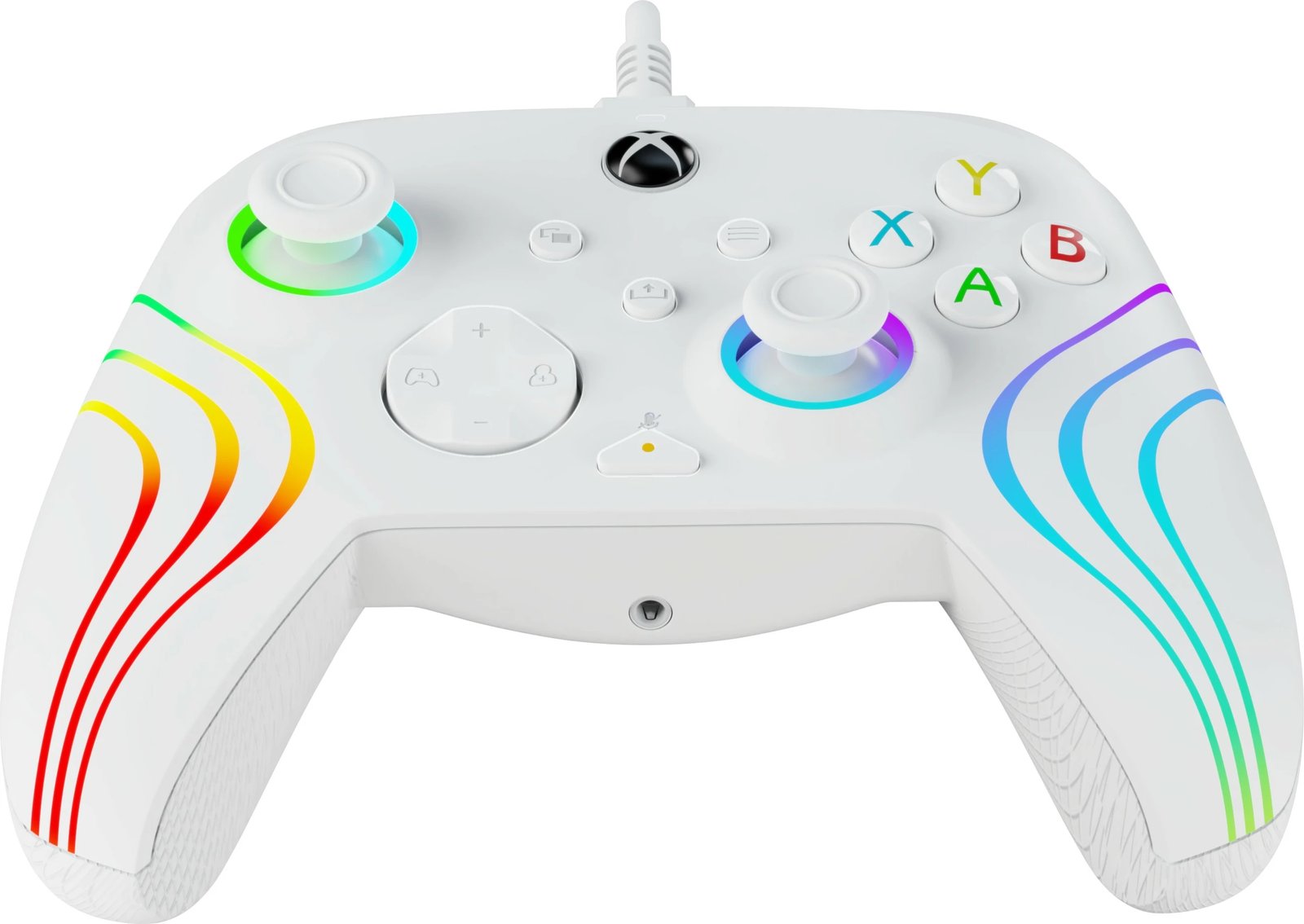 Gamepad PDP Afterglow Wave, Xbox Series X|S, PC, i bardhë Gamepad PDP Afterglow Wave, Xbox Series X|S, PC, i bardhë